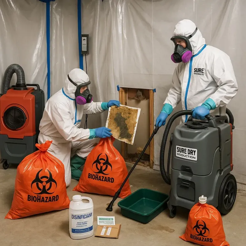 Contaminated Water Handling Protocols process in Payson, AZ